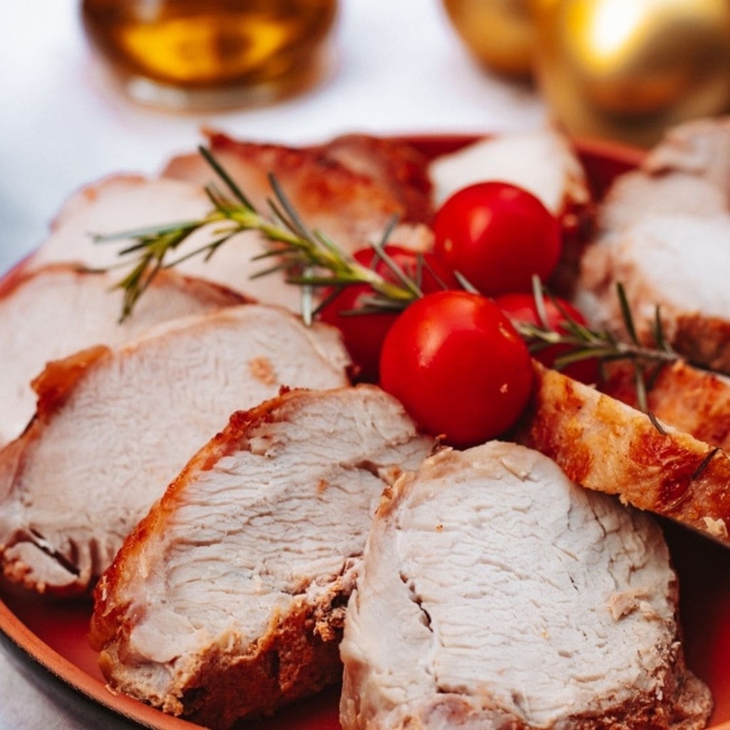 LOMBO ASSADO FATIADO