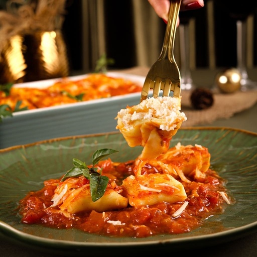 FAGOTTINI DE DAMASCO COM ABACAXI