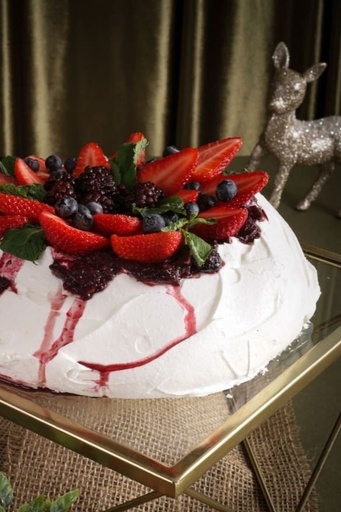 [147352] PAVLOVA DE FRUTAS VERMELHAS